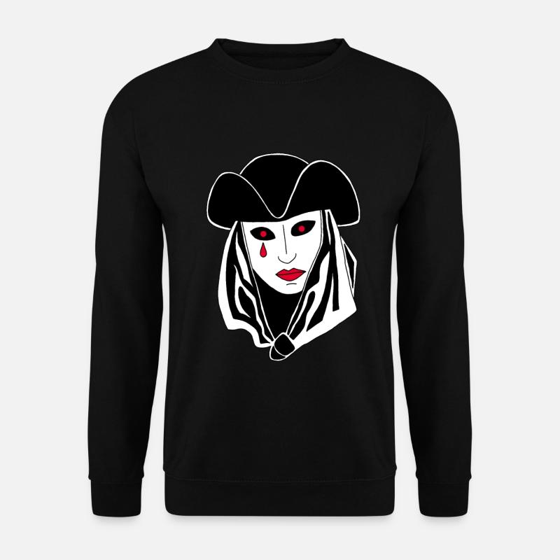 Fantôme de Venise - Sweat-shirt Unisexe - noir