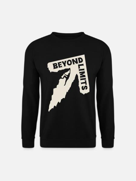 Beyond Limits - Climber [Weiß] - Unisex Pullover - Schwarz