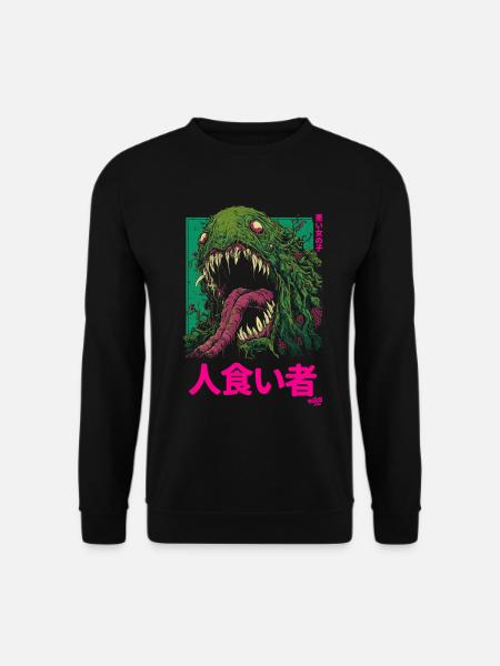 Monstre Tokyo - Sweat-shirt Unisexe - noir