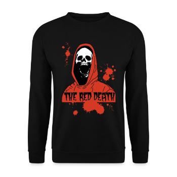The Red Death - Unisex Sweatshirt - black - Front - Alina (178cm) & Michal (187cm)