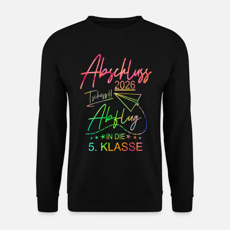 Grundschule Abschluss 2026 - Unisex Pullover - Schwarz