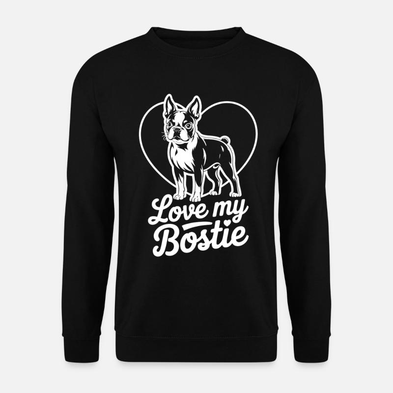 Love My Bostie - Unisex Sweatshirt - black