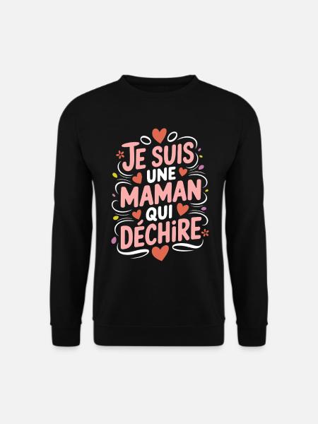 Ich bin eine Killer-Mutter - Unisex Pullover - Schwarz