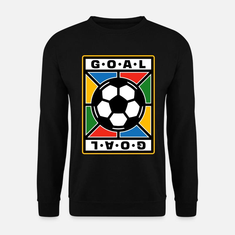 Fußball-Retro-Abzeichen - Unisex Pullover - Schwarz