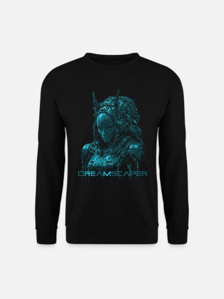 Dreamscaper Cyberpunk SciFi - Unisex Pullover - Schwarz