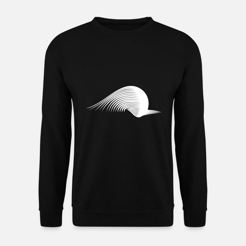 Gravitationsfeld Punkt in der Raumzeit Masse - Unisex Pullover - Schwarz