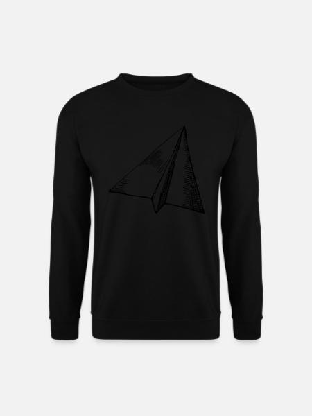 Paper planes - flying - Unisex Sweatshirt - black