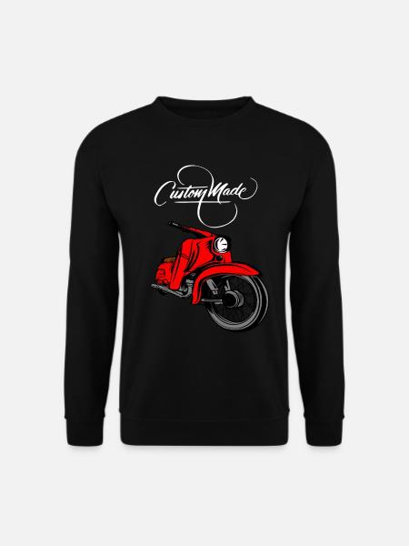 Simson Schwalbe CYCLOmoteur RDA - Sweat-shirt Unisexe - noir