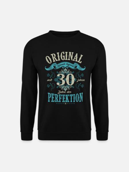 seit 30 Jahren lebende legende geschenk zum 30 - Unisex Pullover - Schwarz