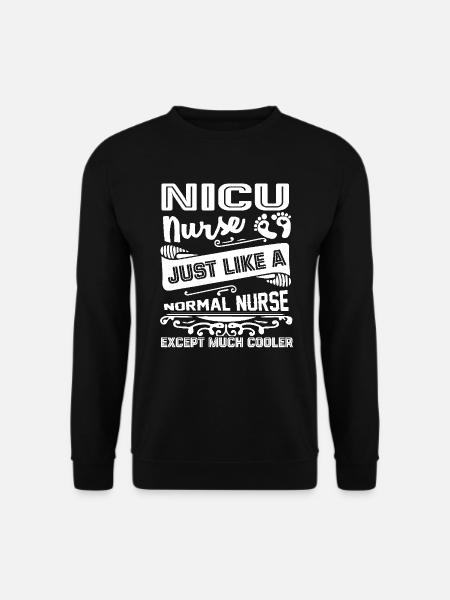Nicu Nurse Is Cooler - Unisex Sweatshirt - black