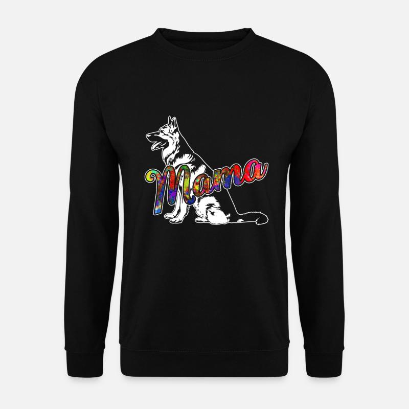 Belgian Malinois Mama - Unisex Sweatshirt - black