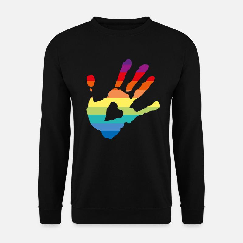 pride - pace - Unisex Sweatshirt - black