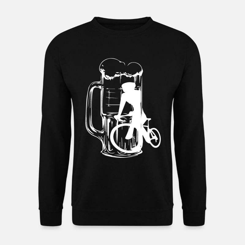 Bier - Radsport - (4) - Unisex Pullover - Schwarz