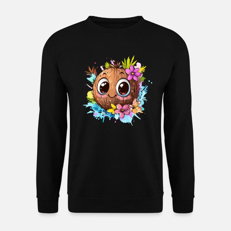 Noix de heureuse - Sweat-shirt Unisexe - noir