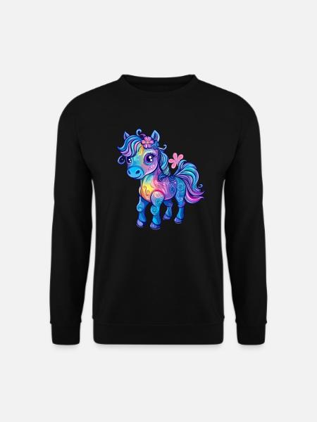 Rainbow bangs - Unisex Sweatshirt - black