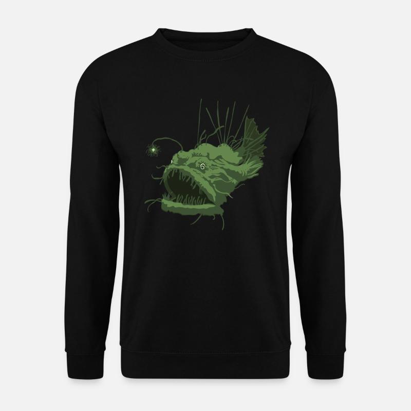 Anglerfisch - Unisex Pullover - Schwarz