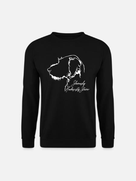 SLOVENSKÝ HRUBOSRSTÝ STAVAČ Profil Hunde Wilsigns - Unisex Pullover - Schwarz
