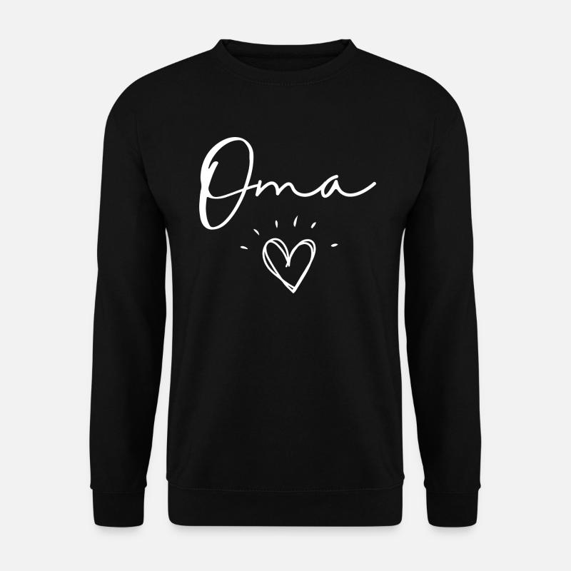 oma - Unisex Sweatshirt - black