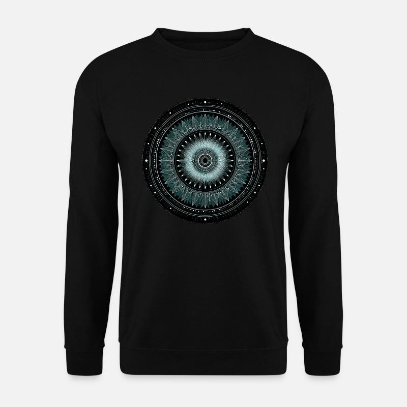 Mandala Ethno Style - Unisex Pullover - Schwarz