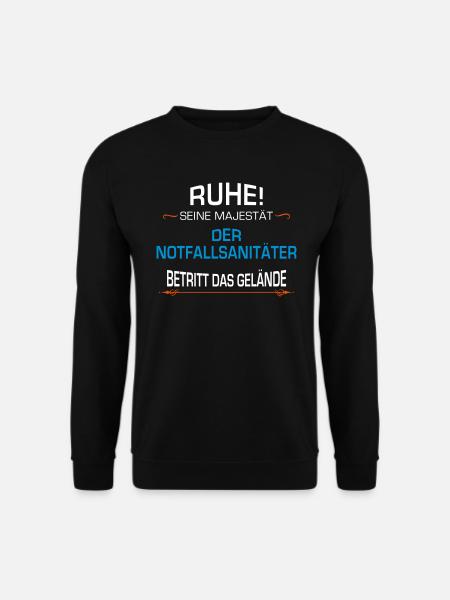 Notfallsanitäter Beruf - Unisex Pullover - Schwarz
