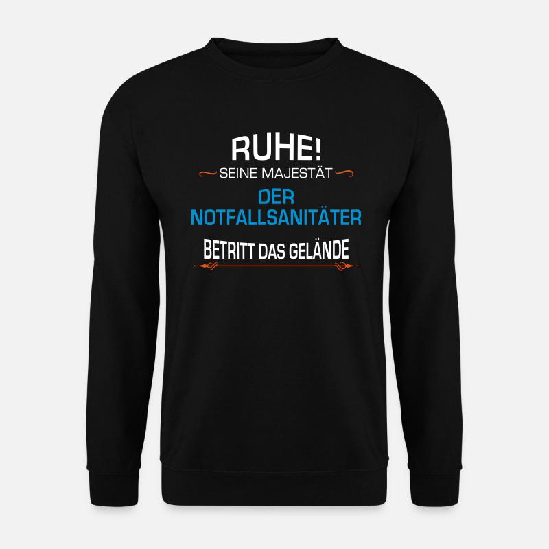 Notfallsanitäter Beruf - Unisex Pullover - Schwarz