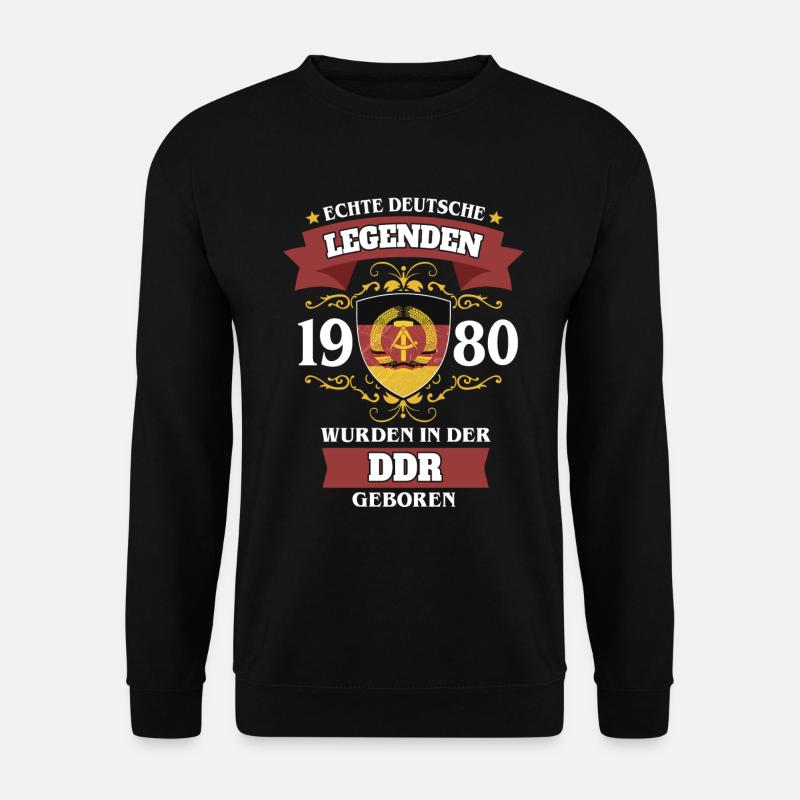 1980 - Unisex Pullover - Schwarz