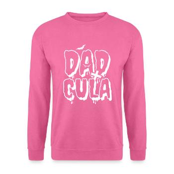 Dadcula Halloween Carnaval Costume Papa Hommes - Sweat-shirt Unisexe - rose - Devant