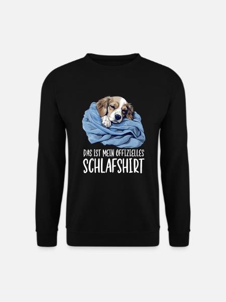 Offizielles Schlafshirt Münsterländer Hund - Unisex Pullover - Schwarz