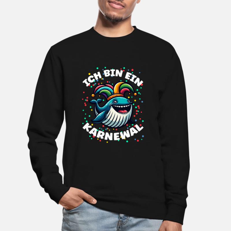 Je suis un carnaval, carnaval, costume de carnaval, carnaval Sweat-shirt Unisexe