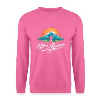 Ultramarathons Ultralauf Ultramarathon Läufer - Unisex Pullover - Pink - Vorne