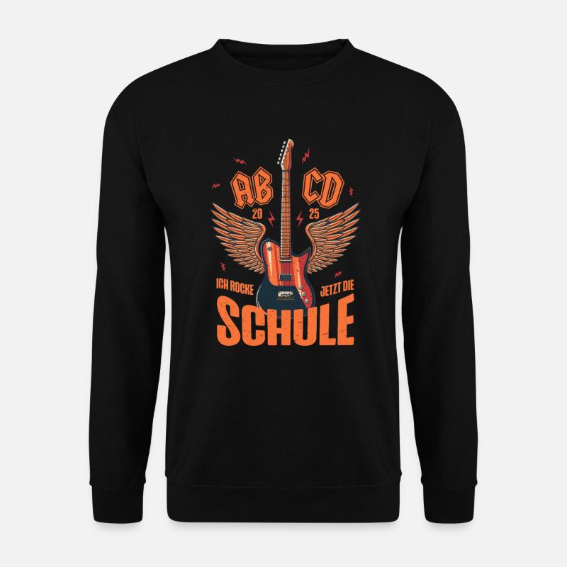 Tschüss Kindergarten Schulkind 2025 Outfit - Unisex Pullover - Schwarz
