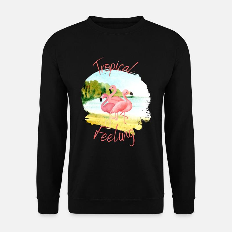 Tropical Feeling - Unisex Sweatshirt - black