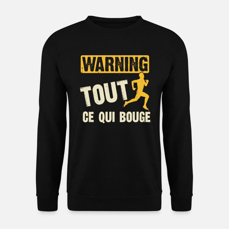 tout ce qui bouge - Sweat-shirt Unisexe - noir