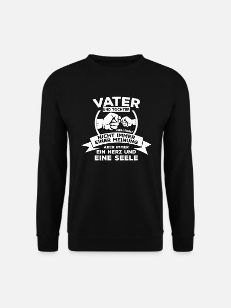 Papa - Unisex Pullover - Schwarz