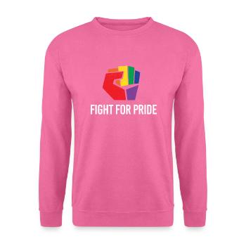 LGBT Bi CSD Rainbow Gay Pride Lesbian LGBTQ Outfit - Unisex Sweatshirt - pink - Front