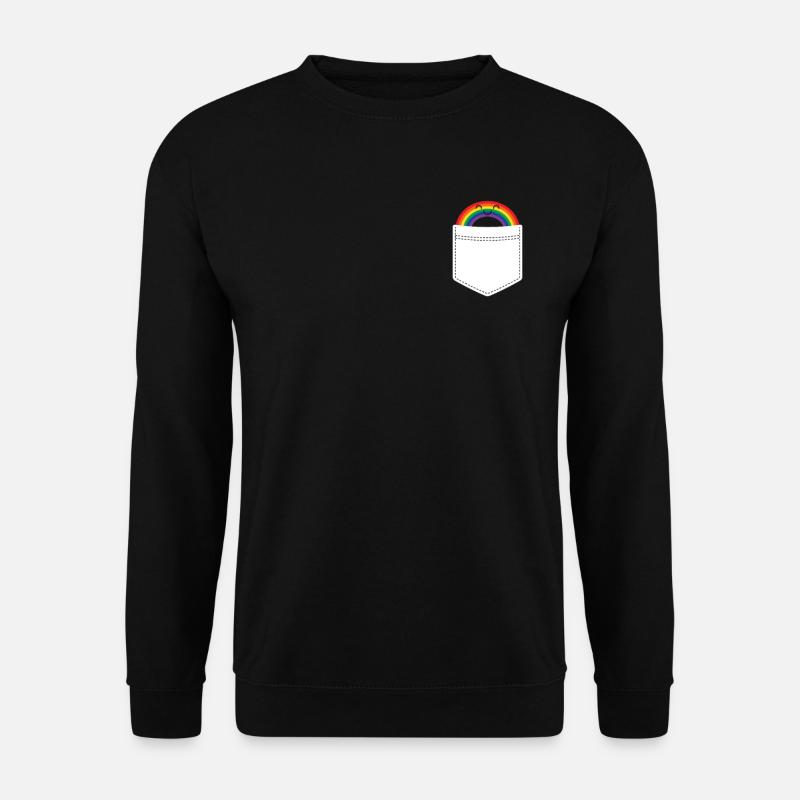 Gay Pride - Unisex Pullover - Schwarz