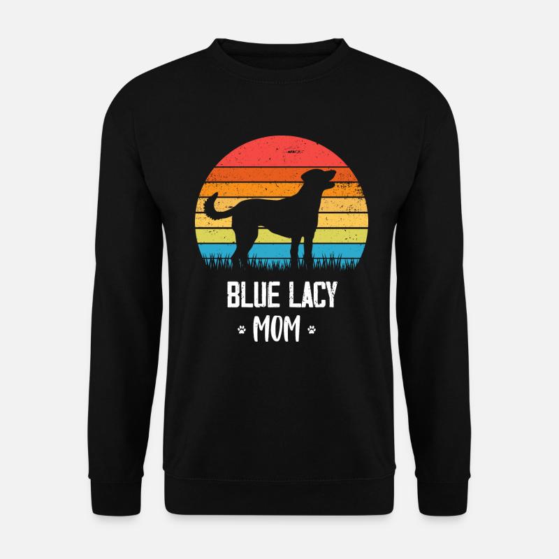 Lacy bleue - Sweat-shirt Unisexe - noir