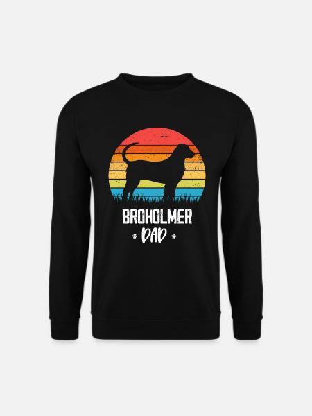 Broholmer - Unisex Pullover - Schwarz