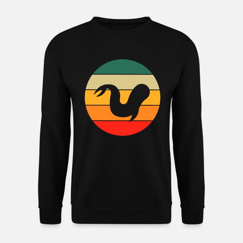 Retro Beluga Whale - Unisex Sweatshirt - black