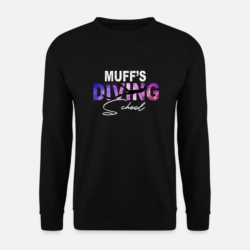 L’école de plongée de Muff - Sweat-shirt Unisexe - noir