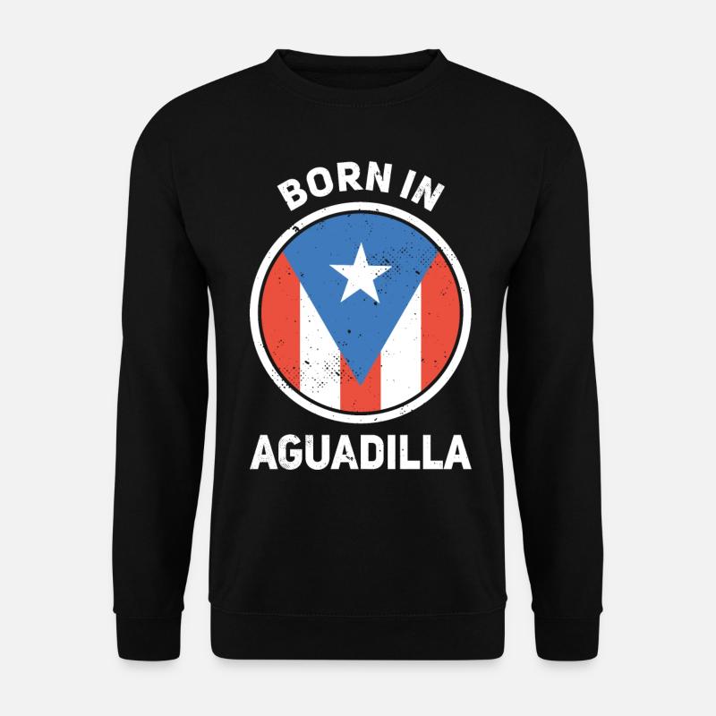 Puerto Rico - Unisex Pullover - Schwarz
