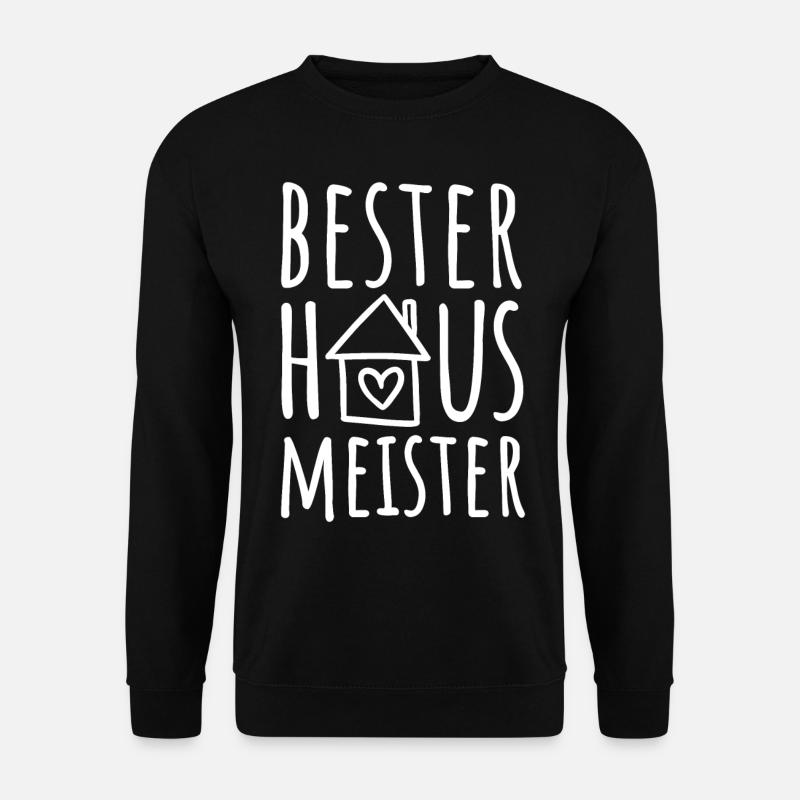 Bester Hausmeister - Unisex Pullover - Schwarz