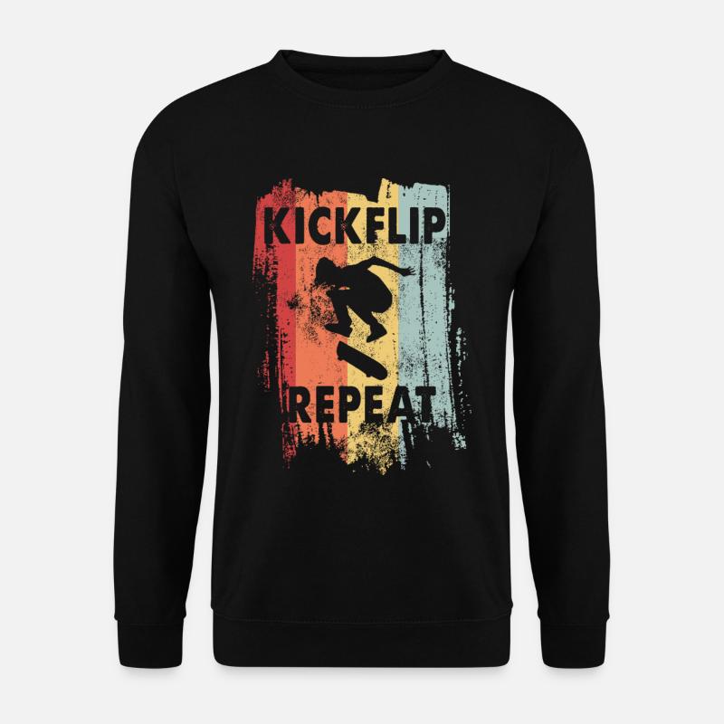 Skateboard - Unisex Pullover - Schwarz