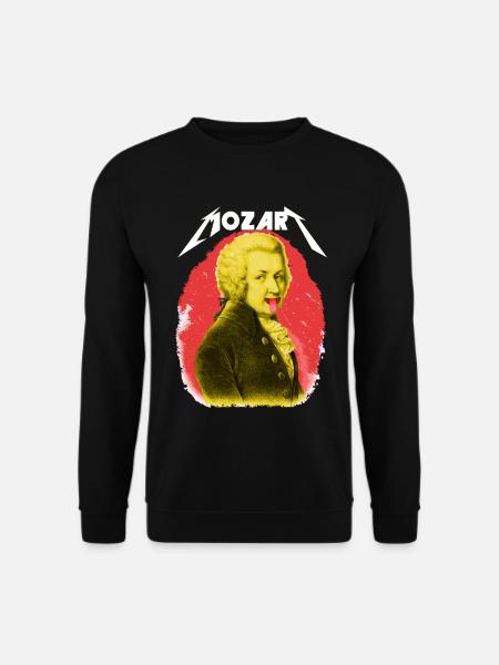 Mozart - Unisex Pullover - Schwarz