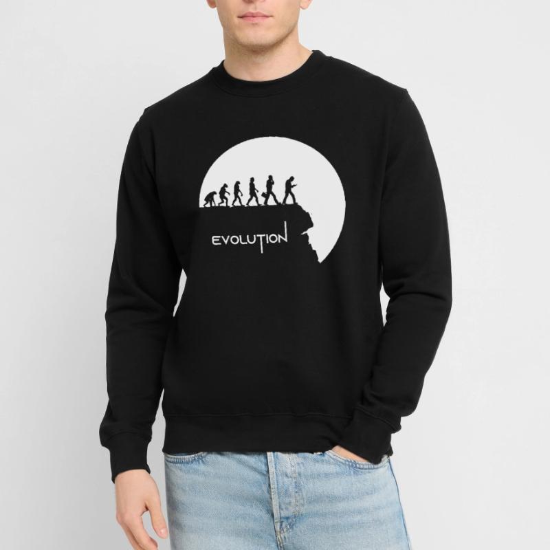 Evolution Smartphone Generation Zero Y Geschenk Unisex Pullover