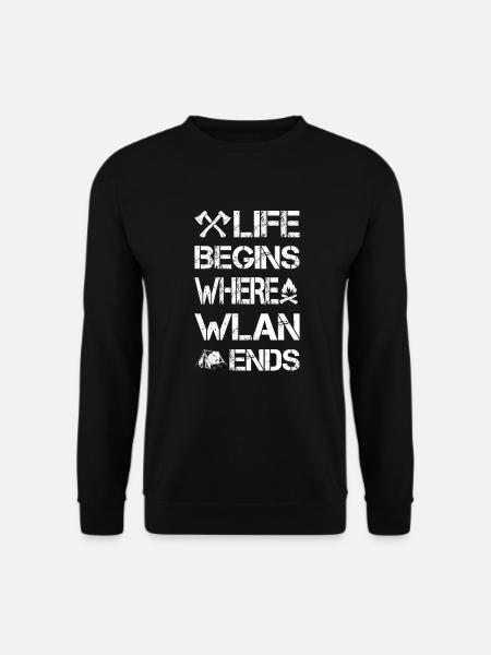 Survival Outdoor Bushcraft - Unisex Sweatshirt - black