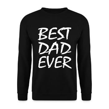 Bester vater - Unisex Pullover - Schwarz - Vorne - Alina (178cm) & Michal (187cm)