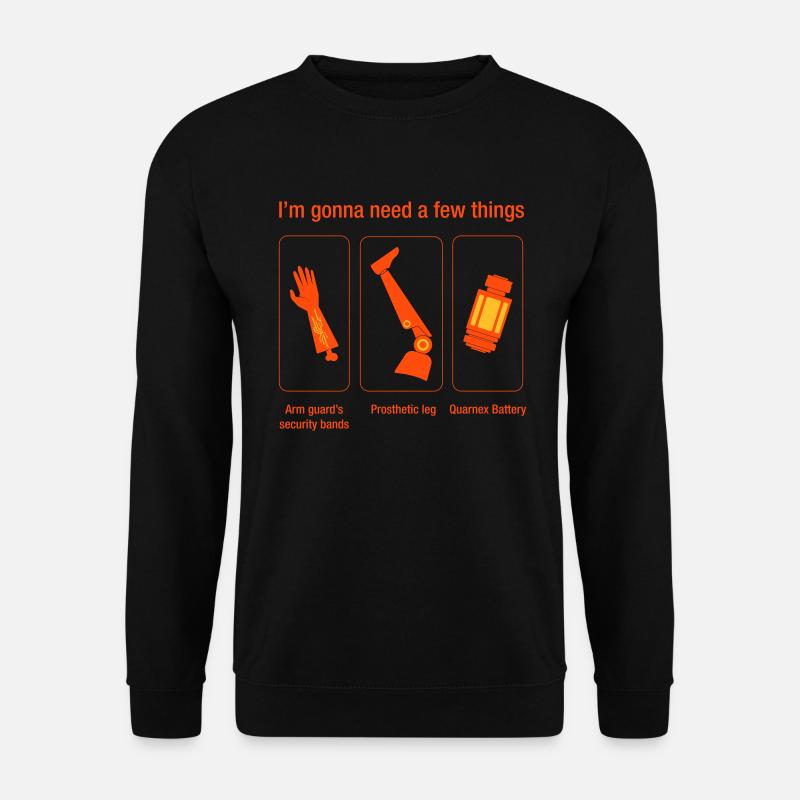 Rocket quote Few things - Unisex Sweatshirt - black