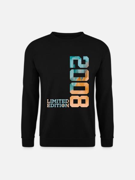 18. GEBURTSTAG LIMITED EDITION 2008 - Unisex Pullover - Schwarz