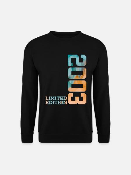23RD BIRTHDAY LIMITED EDITION 2003 - Unisex Sweatshirt - black